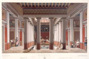 古代ギリシャの宴会、1880 作： Nordmann